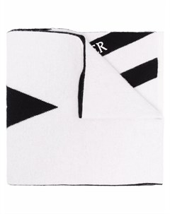 Полосатый шарф с логотипом Moncler