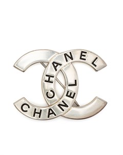 Брошь 1998 го года с логотипом CC Chanel pre-owned