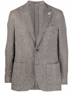Фактурный однобортный пиджак Lardini