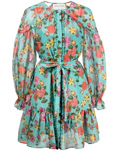 Платье мини Pixie с цветочным принтом Saloni
