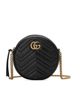 Круглая мини сумка GG Marmont Gucci