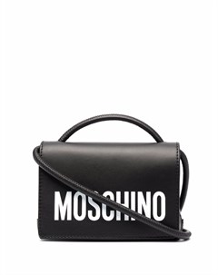 Сумка сэтчел с логотипом Moschino