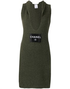 Платье 2008 го года с нашивкой логотипом Chanel pre-owned