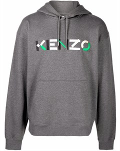 Худи из органического хлопка с логотипом Kenzo