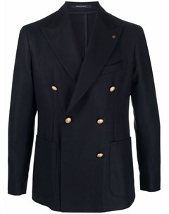 Двубортный шерстяной пиджак Tagliatore