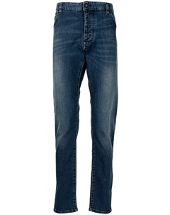 Узкие джинсы средней посадки Emporio armani