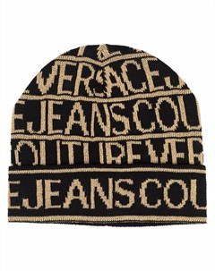 Шапка бини с логотипом Versace jeans couture