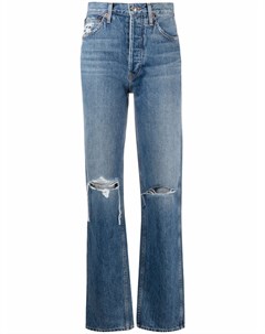 Прямые джинсы с завышенной талией Re/done
