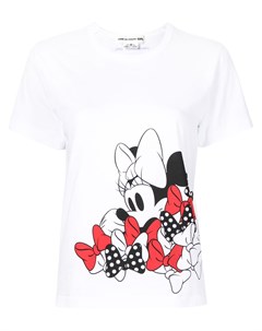 Футболка Minnie Mouse с принтом Comme des garçons girl