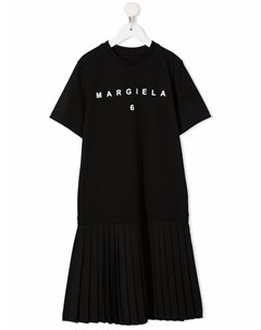 Платье футболка с логотипом Maison margiela