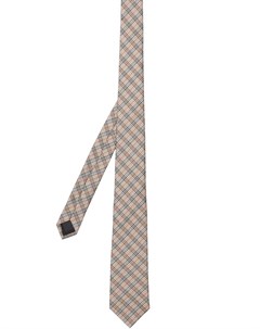 Жаккардовый галстук в клетку Burberry