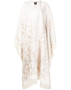 Платье кафтан Les Corales с вышивкой Taller marmo