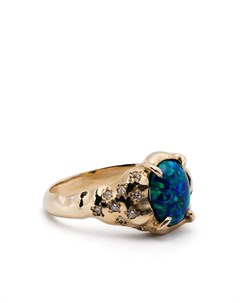 Перстень Vita из желого золота с бриллиантами Susannah king