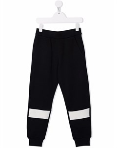 Спортивные брюки с контрастными полосками Moncler enfant