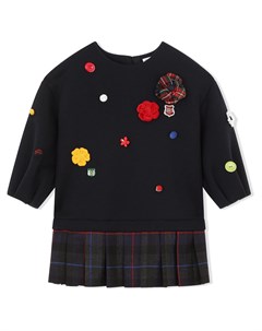Платье свитер с аппликацией Dolce & gabbana kids