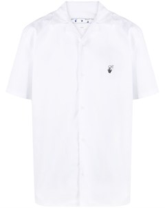 Рубашка с вышитым логотипом Off-white