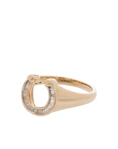 Перстень из желтого золота с бриллиантами Adina reyter
