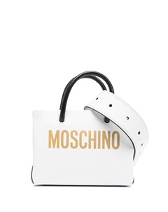 Сумка на плечо с логотипом Moschino
