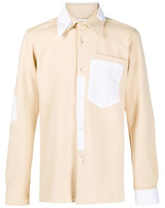 Рубашка с контрастным карманом Xander zhou