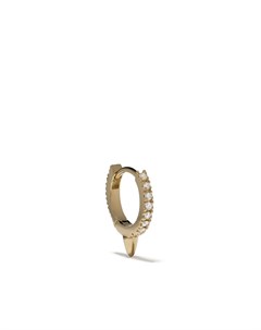 Серьга кольцо Pointe из желтого золота с бриллиантами Feidt paris