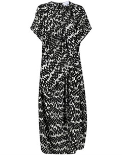 Платье Damla с абстрактным принтом Christian wijnants