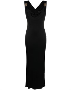Вечернее платье из джерси с декором Medusa Versace