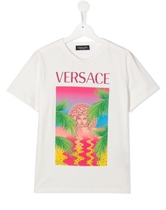 Декорированная футболка Versace kids