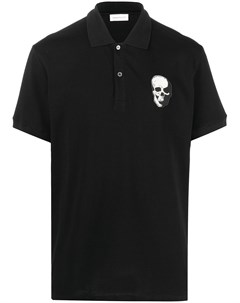 Рубашка поло с нашивкой Skull Alexander mcqueen