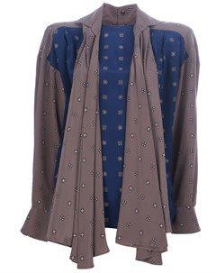 Блузка с контрастными вставками Gianfranco ferré pre-owned