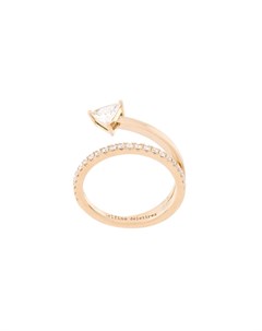 Кольцо Marry Me из розового золота с бриллиантами Delfina delettrez