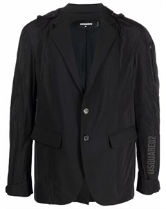 Однобортный пиджак с заостренными лацканами Dsquared2