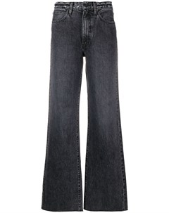 Широкие джинсы с необработанными краями Slvrlake