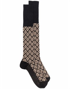 Носки с орнаментом Greca Versace