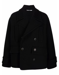 Двубортное пальто из смесовой шерсти Valentino