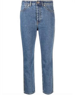 Укороченные джинсы средней посадки Lanvin