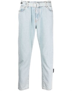 Укороченные джинсы с поясом Off-white