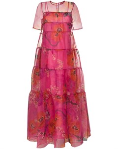 Ярусное платье макси Hyacinth Staud