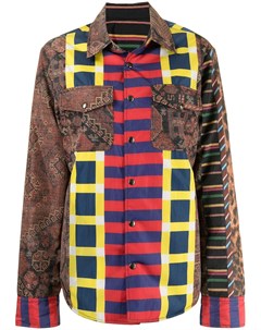 Двусторонняя куртка рубашка с принтом Pierre-louis mascia