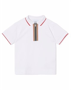 Рубашка поло с полосками Icon Stripe Burberry kids