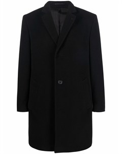 Шерстяное однобортное пальто Karl lagerfeld