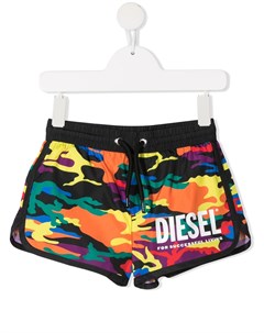 Плавки шорты с камуфляжным принтом Diesel kids