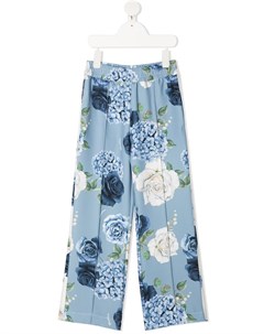 Широкие брюки с цветочным принтом Monnalisa