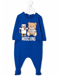 Комбинезон для новорожденного с принтом Toy Bear Moschino kids