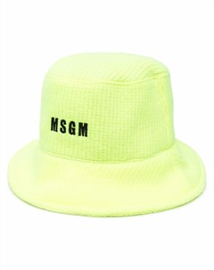 Шляпа с вышитым логотипом Msgm