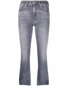 Укороченные расклешенные джинсы 7 for all mankind