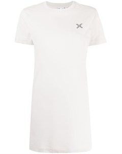 Платье футболка с логотипом Kenzo