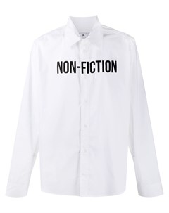 Рубашка с принтом Non Fiction Off-white
