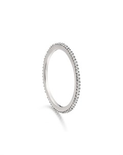 Узкое кольцо с бриллиантами Monica vinader