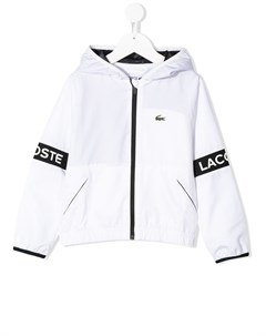 Куртка с капюшоном и логотипом Lacoste kids