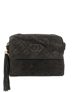 Стеганая сумка на плечо с логотипом СС Chanel pre-owned